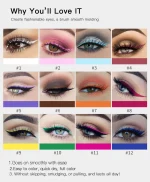 Handaiyan 12 Colors Liquid Matte Eyeliner Set - Image 3