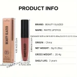 Beauty Glazed Matte Lipstick Smudge Proof – 8g - Image 2
