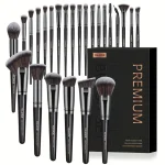 Maange 25pcs Premium Brush Box - Black