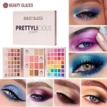 BEAUTY GLAZED 84 Colors PRETTYLICIOUS Eyeshadow Palette - Image 4