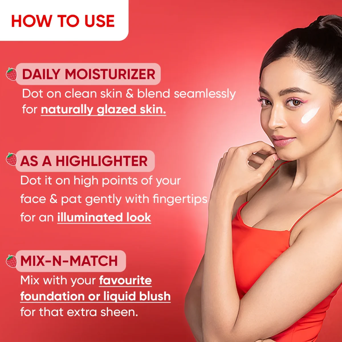 Dot and Key Strawberry Dew Strobe Cream - 30ml - Image 3