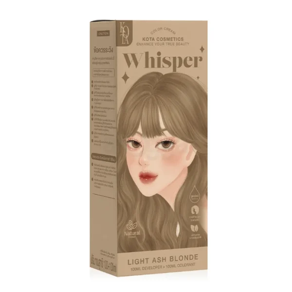 Kota Cosmetics Hair Color Cream - 100+100ml [Whisper]