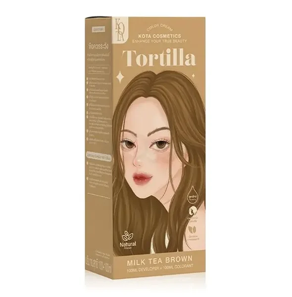 Kota Cosmetics Hair Color Cream - 100+100ml [Tortilla]